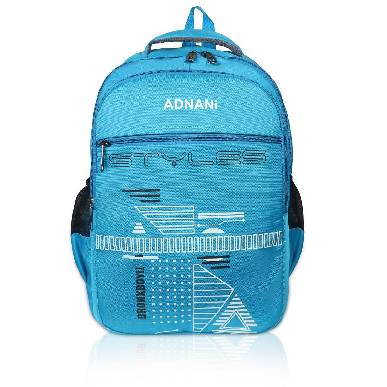 ADNANi 45 Ltrs Polyester Backpack *For Boys & Girls ( Blue ) ADNANi 45 Ltrs Polyester Backpack *For Boys & Girls ( Blue )