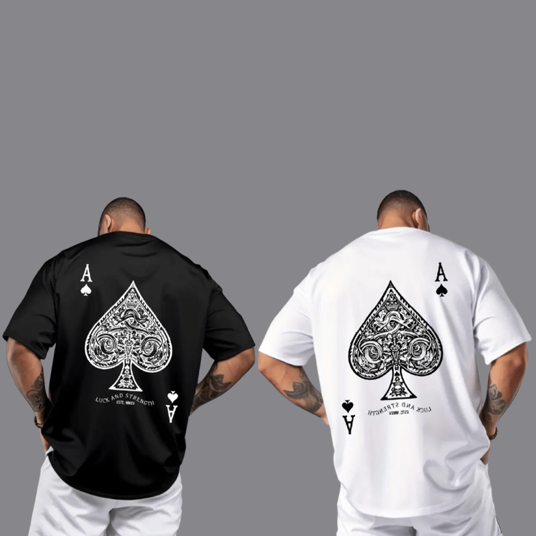     			ATIGIANO APPAREL Men Cotton Blend Regular Fit Printed T-Shirt ( Black )