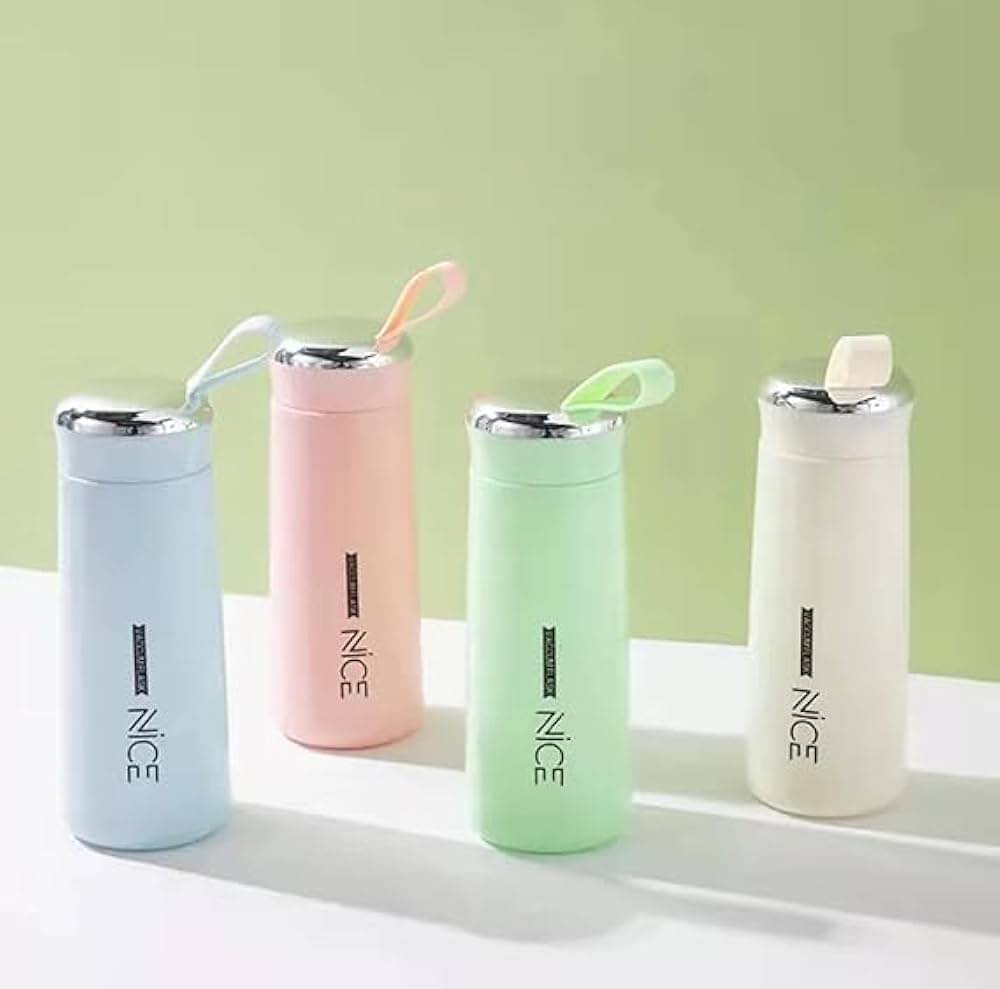 AUDEOM AUDEOM NICE WATER BOTTLE ( PACK OF 4 ) Multicolour Plastic Water Bottle 400 mL ( Set of 4 ) AUDEOM AUDEOM NICE WATER BOTTLE ( PACK OF 4 ) Multicolour Plastic Water Bottle 400 mL ( Set of 4 )