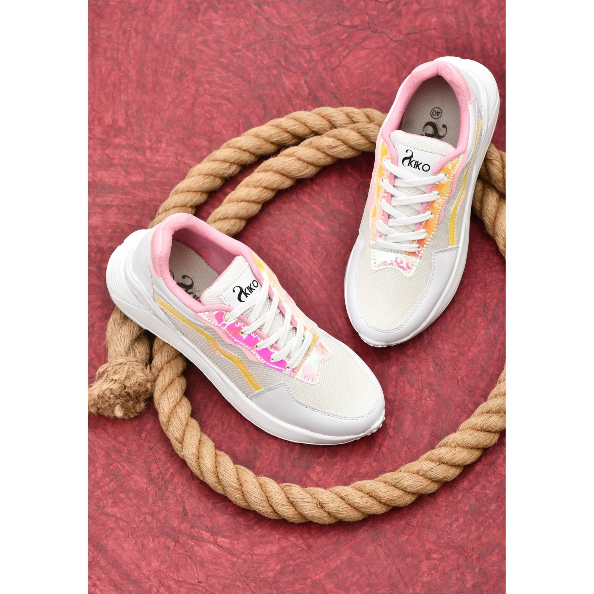     			Akiko Pink Women's Sneakers