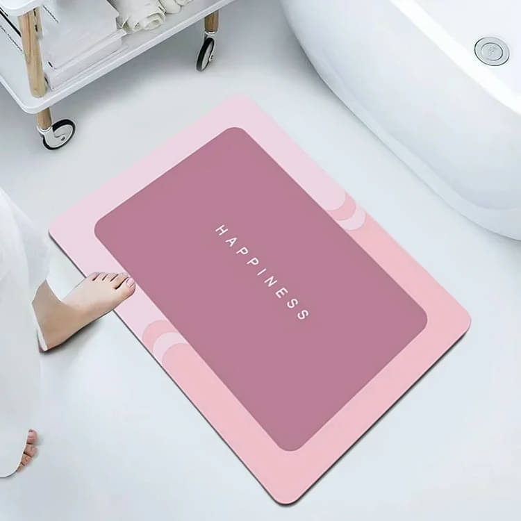     			Anti Skid Bathroom Mat,Bathroom Carpets (Color: Multi) (Pack of 1)