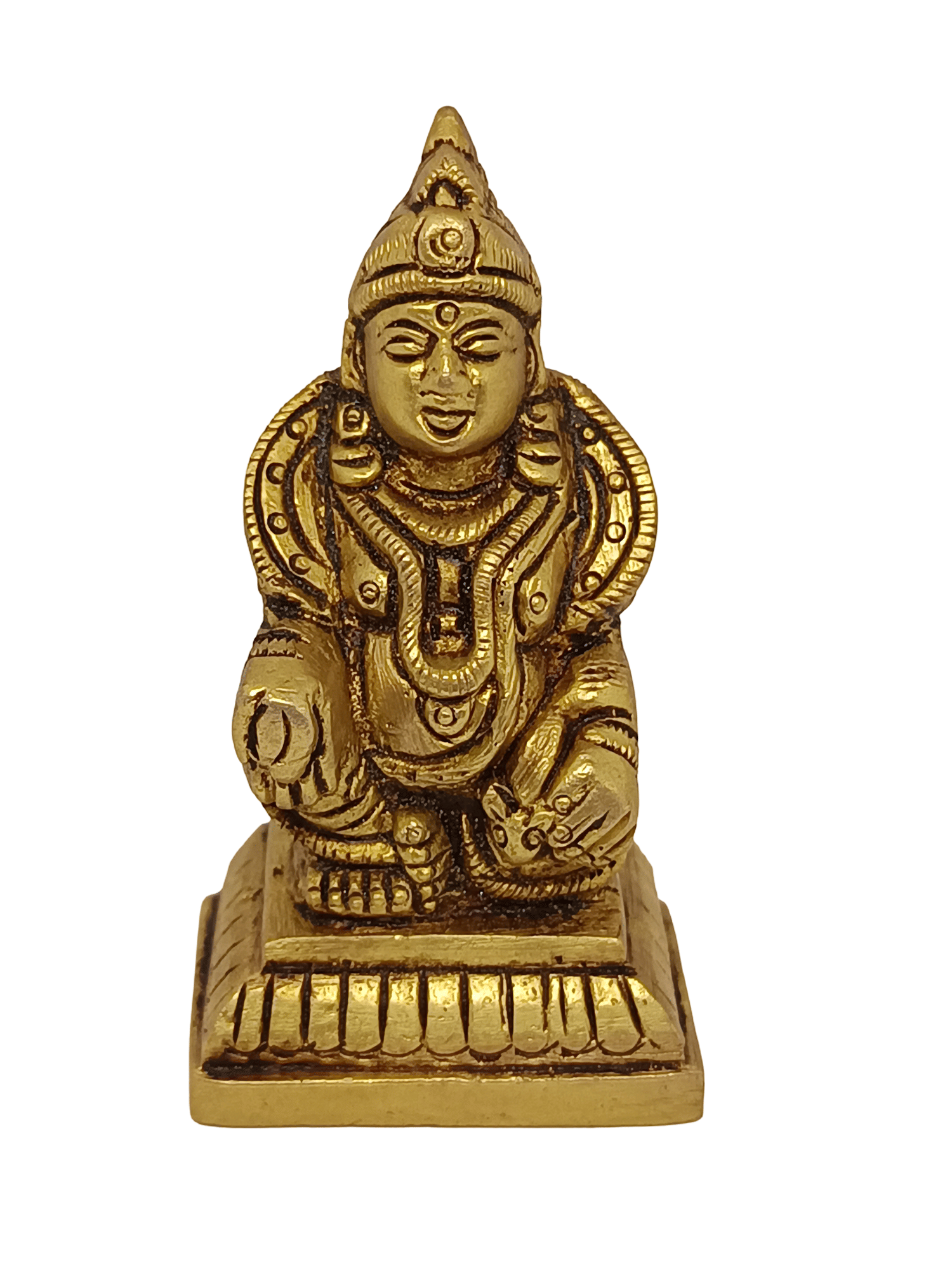     			Apna Rudraksha Brass Lord Kuber Idol ( 7 cm )