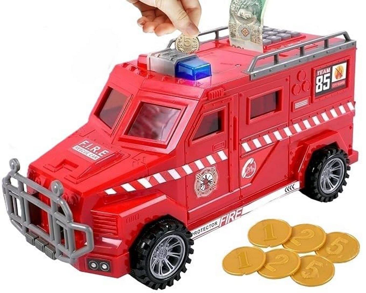 Braintastic Plastic Red Piggy Bank ( Pack of 1 ) Braintastic Plastic Red Piggy Bank ( Pack of 1 )