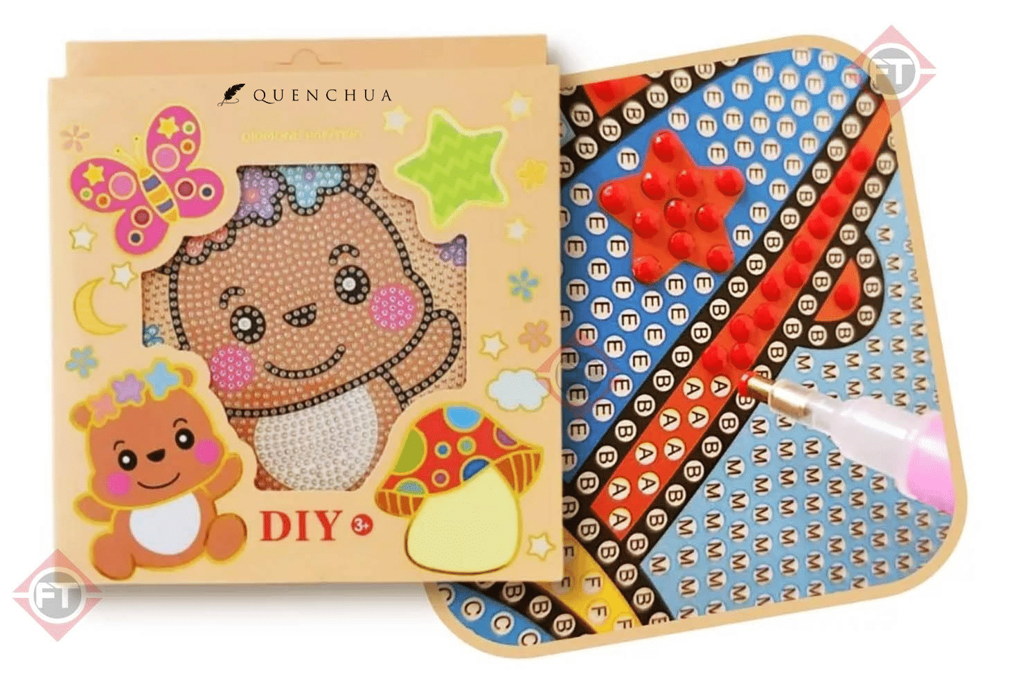     			CUTE BEAR DAIMOND ART KIT 1PC