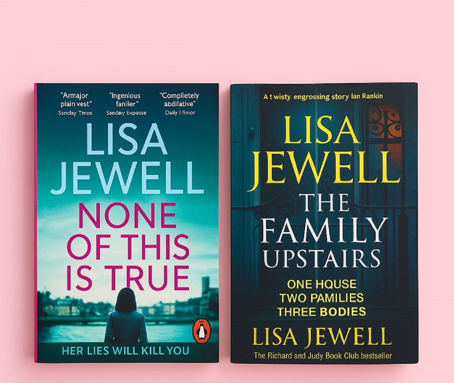 ( Combo Of 2 Books ) None of This is True & The Family Upstairs By Lisa Jewell English Paperback – 29 February 2024 ( Combo Of 2 Books ) None of This is True & The Family Upstairs By Lisa Jewell English Paperback – 29 February 2024