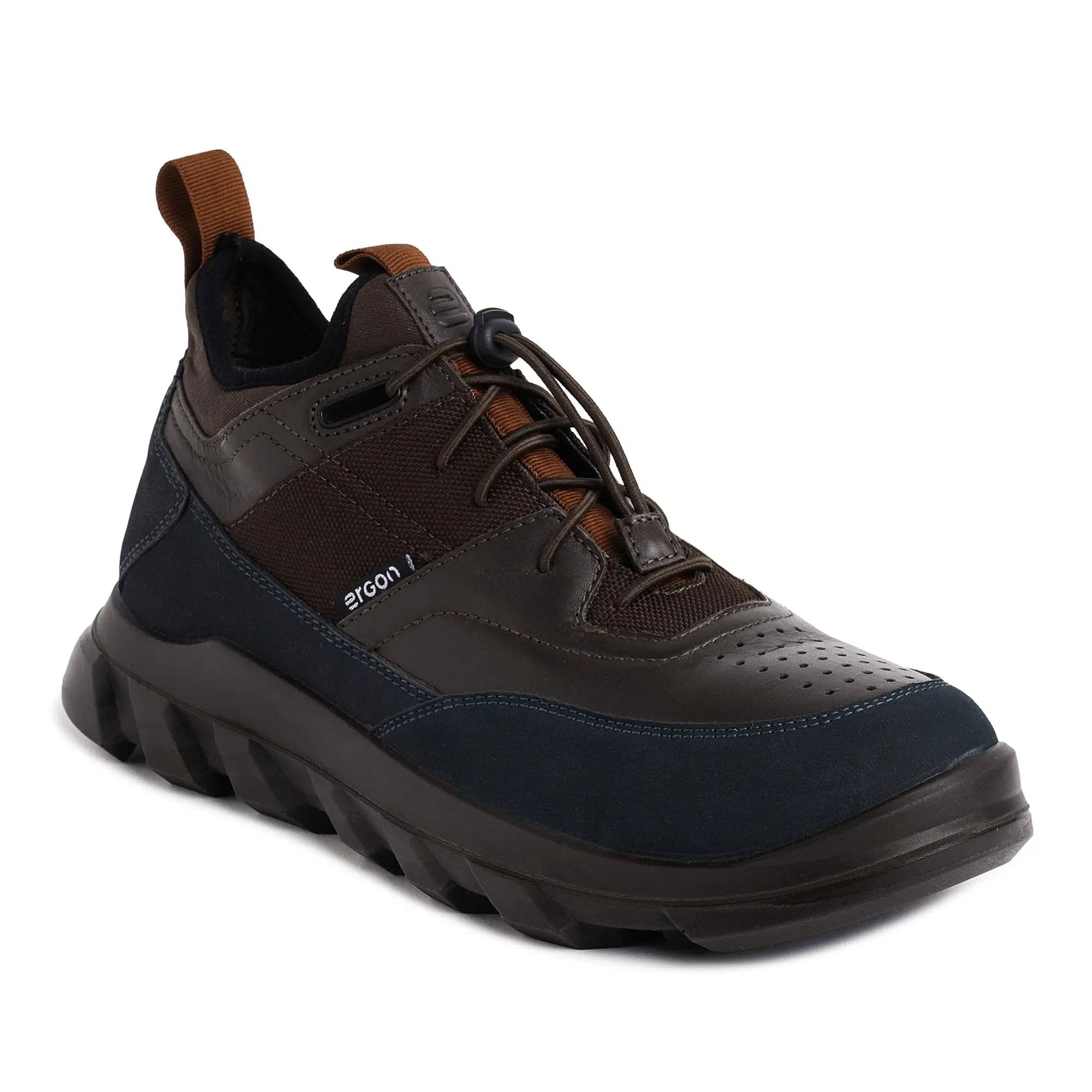     			ERGON Brown Men's Lifestyle Shoes