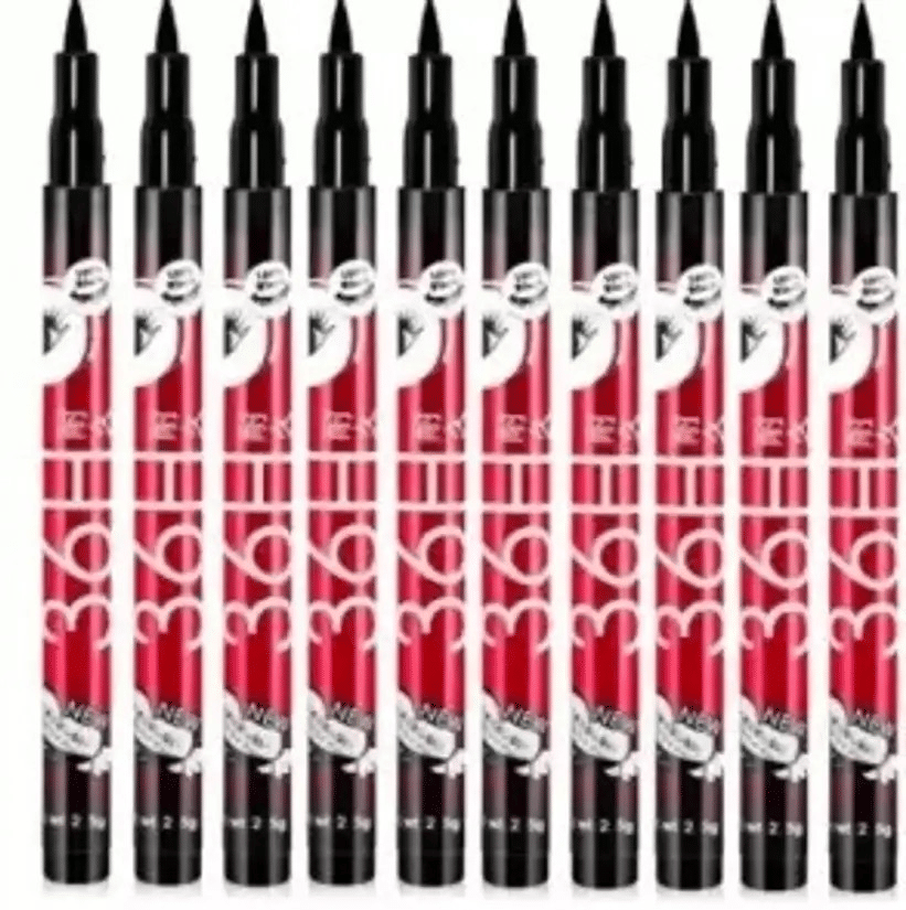    			Generic Black Shimmer Eye Liner Pencil ( Pack of 10 )