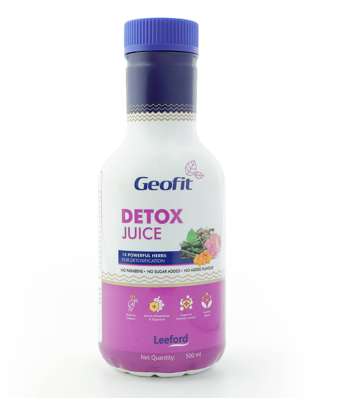     			Geofit Detox Juice 500ml | 11-Ayurvedic Herb , for Metabolism & Digestion | No Added Sugar