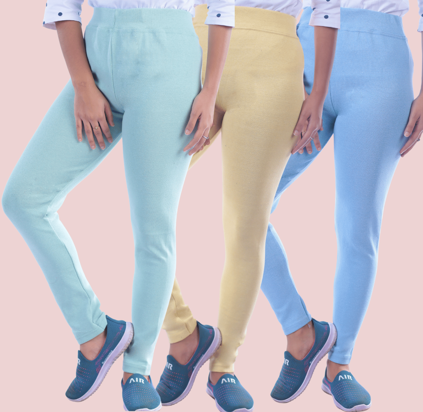     			KARARO JEGGINGS Women Cotton Blend Skinny Fit Jegging