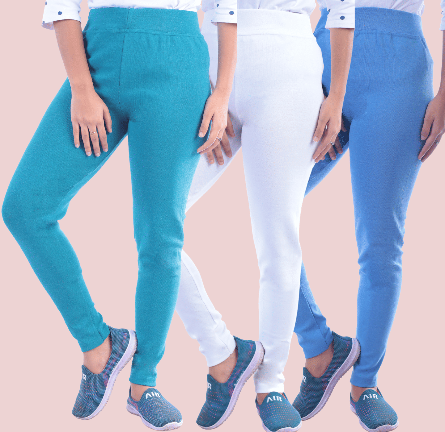     			KARARO JEGGINGS Women Cotton Blend Skinny Fit Jegging