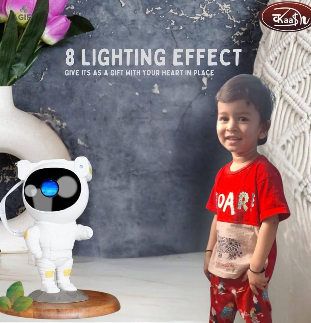     			Kaash White Decorative Table Lamp ( Pack of 1 )