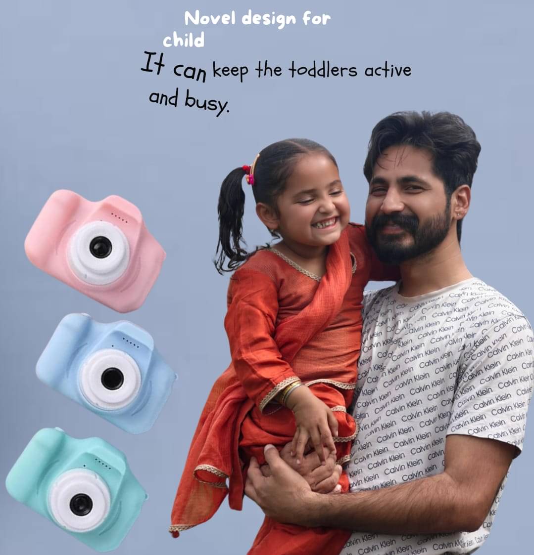     			Kaash collections Kids Camera for Girls Boys | Digital Selfie Camera Toy for Kids,13MP 1080P HD Digital Video Camera for Toddlers Birthday Gift