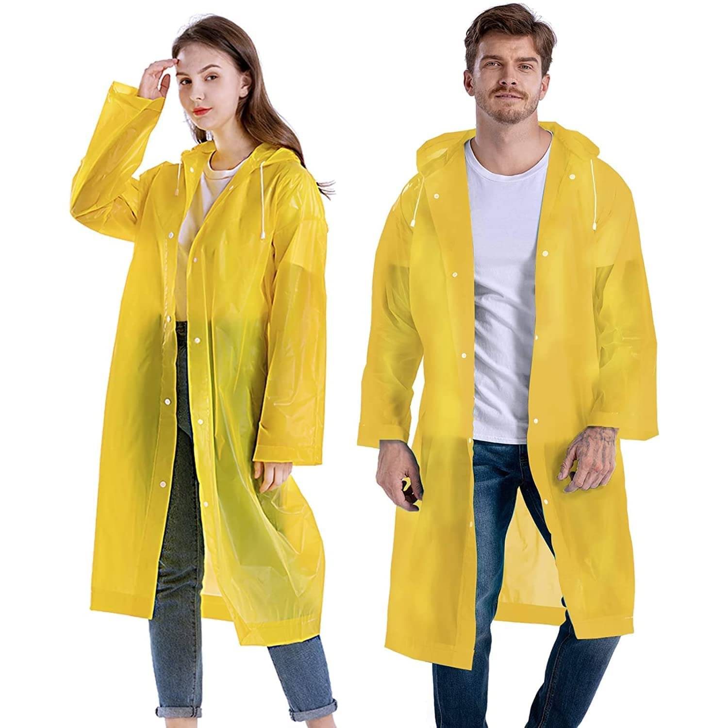     			Kitchen4U Yellow Polyester Men's Raincoat ( Pack of 1 )