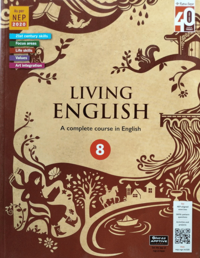     			LIVING ENGLISH CLASS 8 ( A COMPLETE COURSE IN ENGLISH )