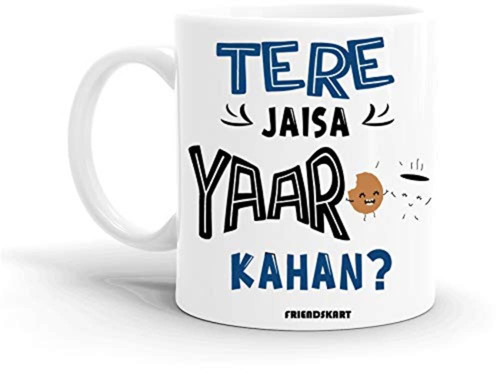     			Maddock TERE JAISE YAAR MUG Ceramic Coffee Mug 350 mL ( Pack of 1 )