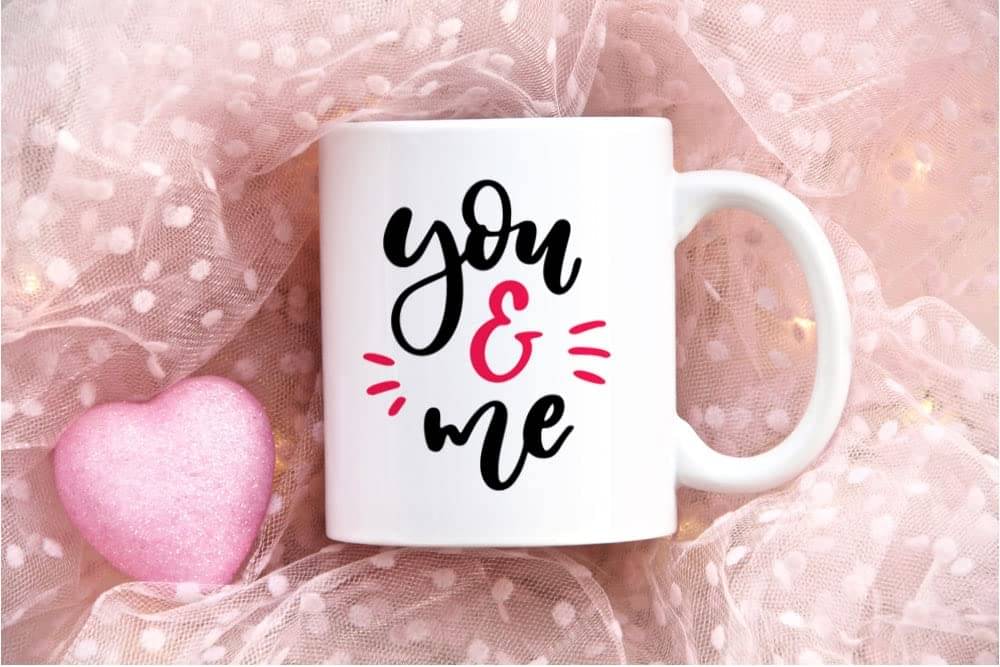     			Maddock YOU and ME Ceramic Coffee Mug 375 mL ( Pack of 1 )
