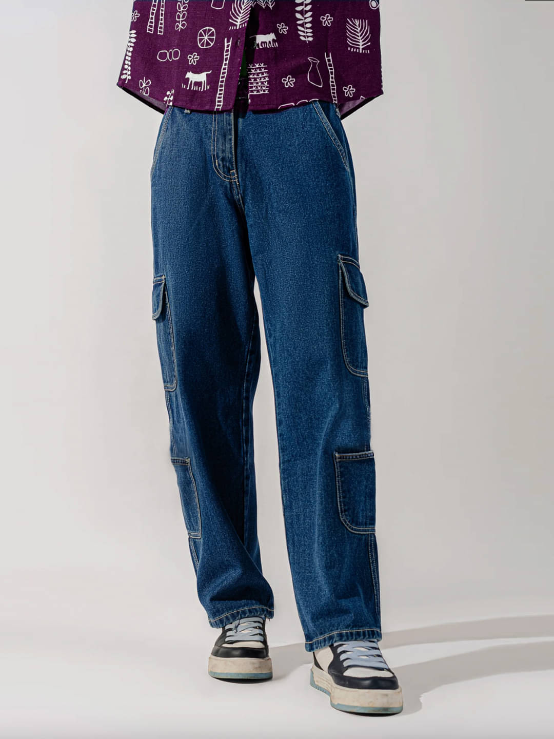     			Masterly Weft Relaxed Clean Look Men's Jeans - Dark Blue ( Pack of 1 )