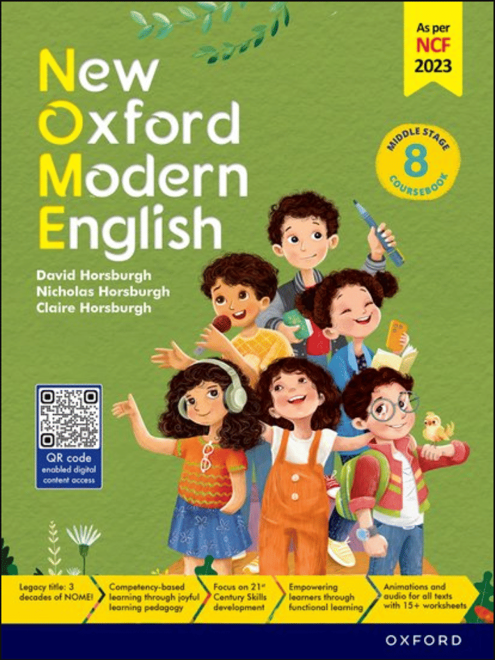     			NEW OXFORD MODERN ENGLISH CLASS 8