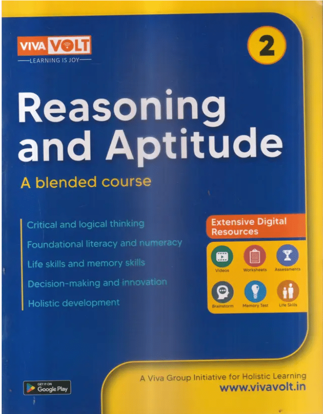     			REASONING AND APTITUDE CLASS 2