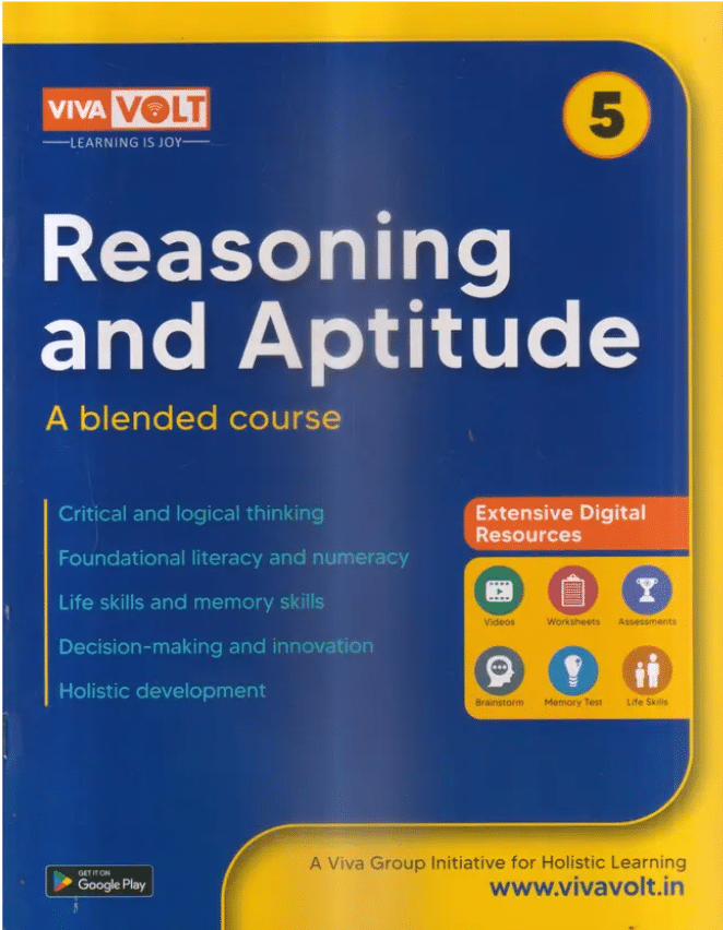     			REASONING AND APTITUDE CLASS 5