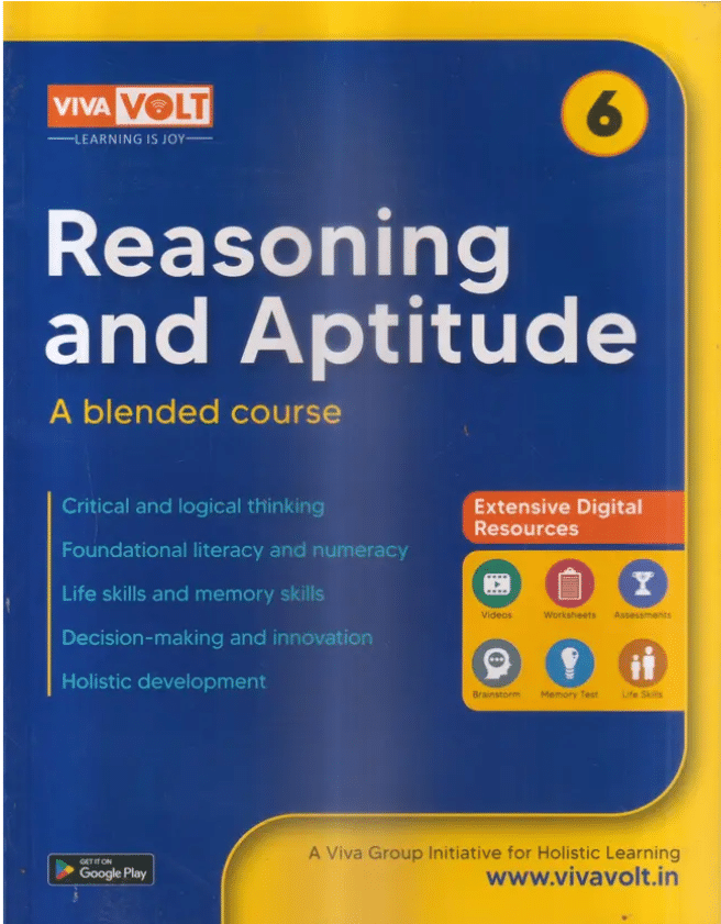     			REASONING AND APTITUDE CLASS 6