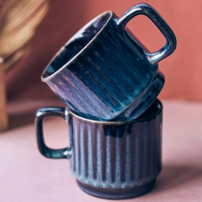     			Rare Planet Ceramic Coffee Mug Ceramic Coffee Mug 200 mL ( Pack of 2 )