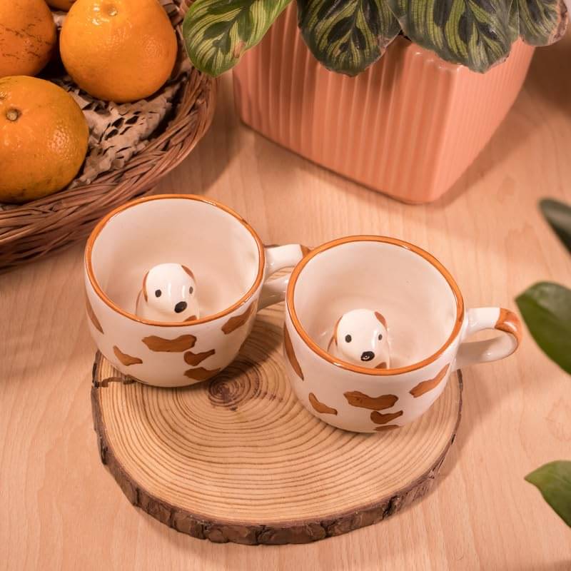     			Rare Planet Ceramic Coffee Mug Ceramic Coffee Mug 300 mL ( Pack of 2 )