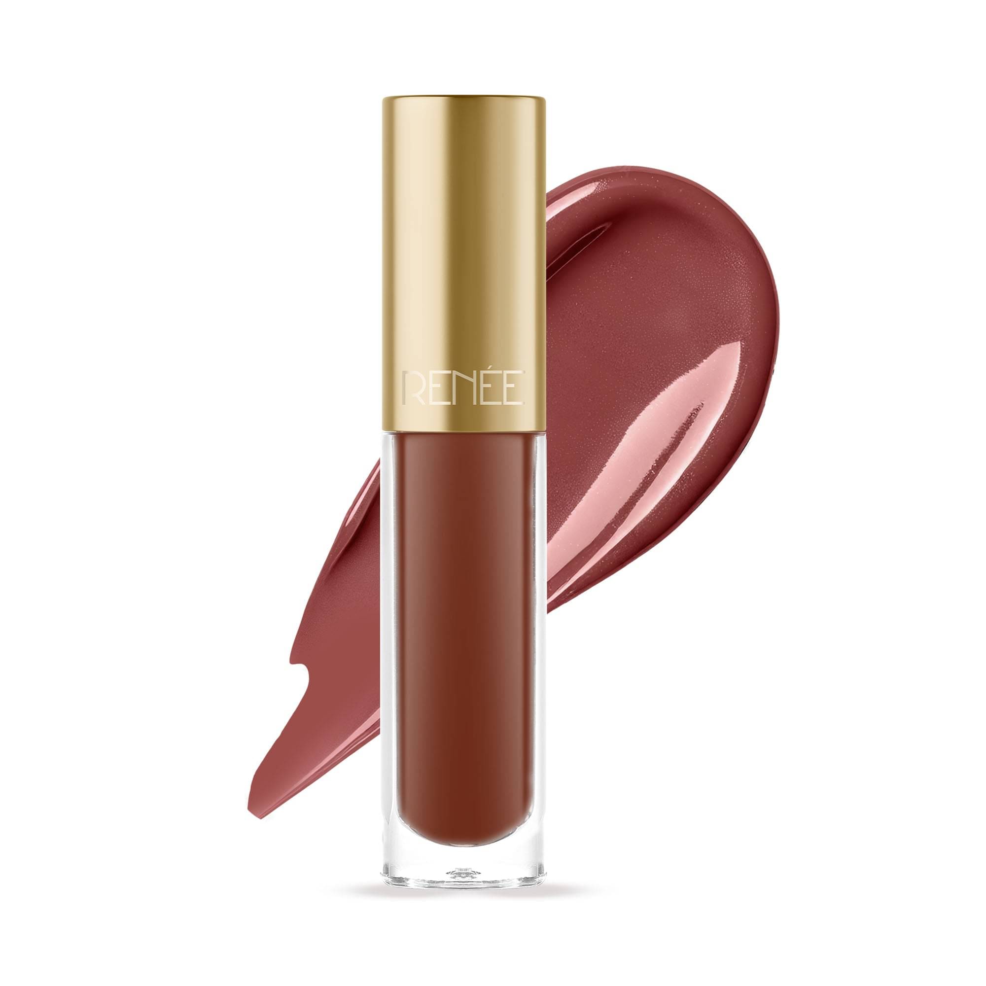     			Renee Bronze Glossy Waterproof Liquid Lipstick ( Pack of 1 )