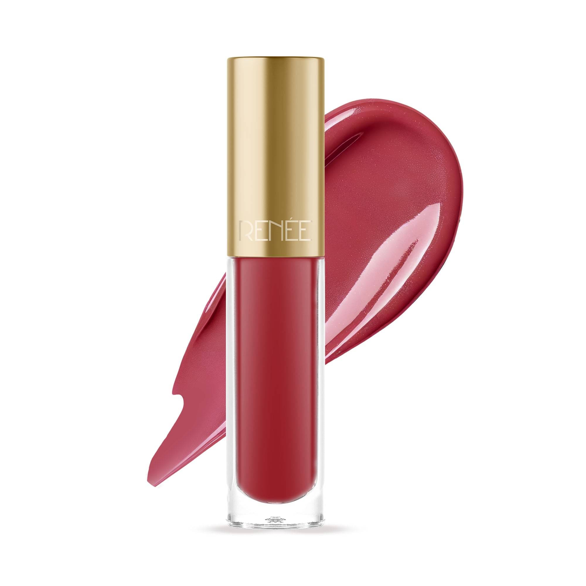     			Renee Red Glossy Waterproof Liquid Lipstick ( Pack of 1 )