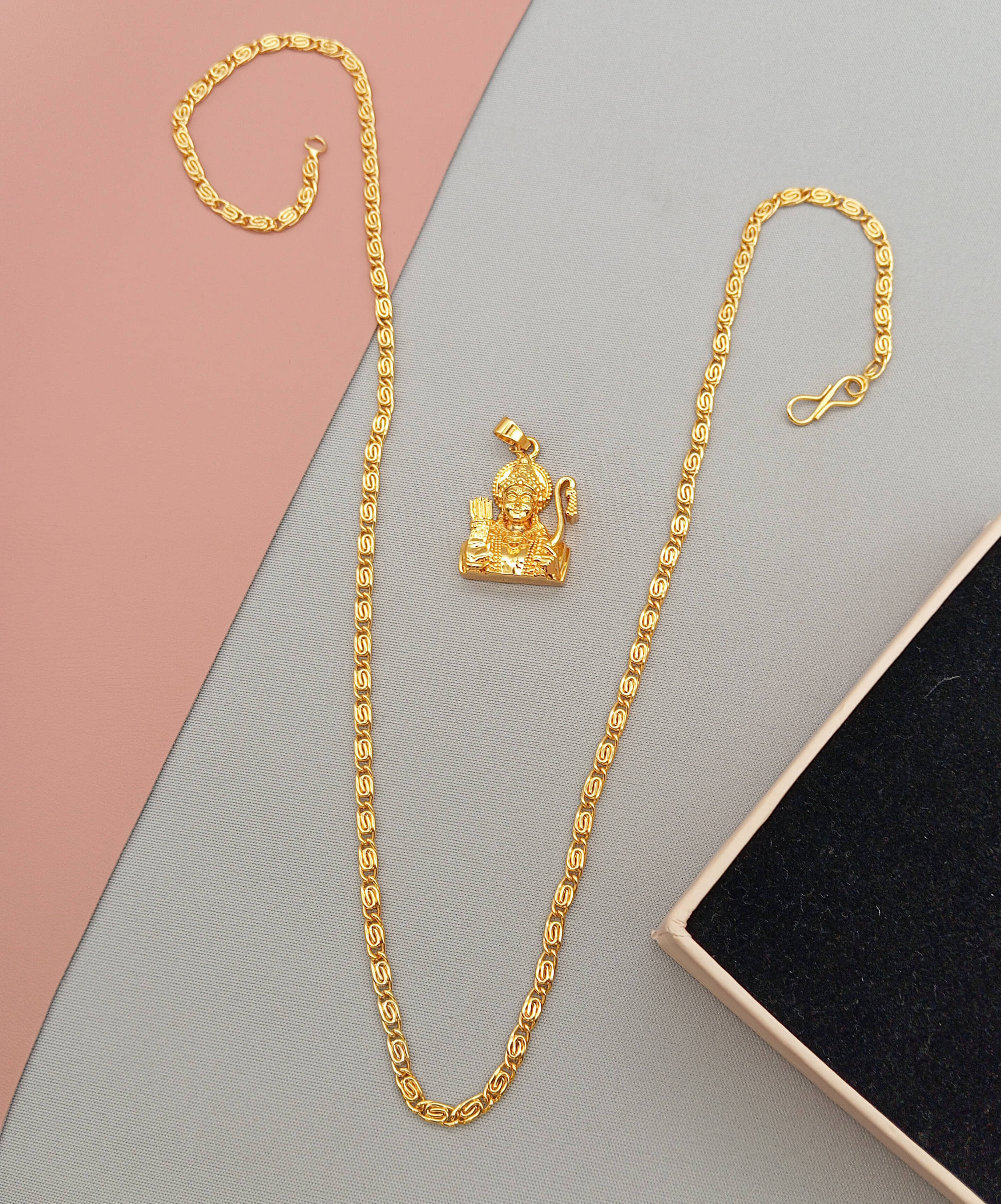     			SHANKH-KRIVA Gold Pendant ( Pack of 1 )