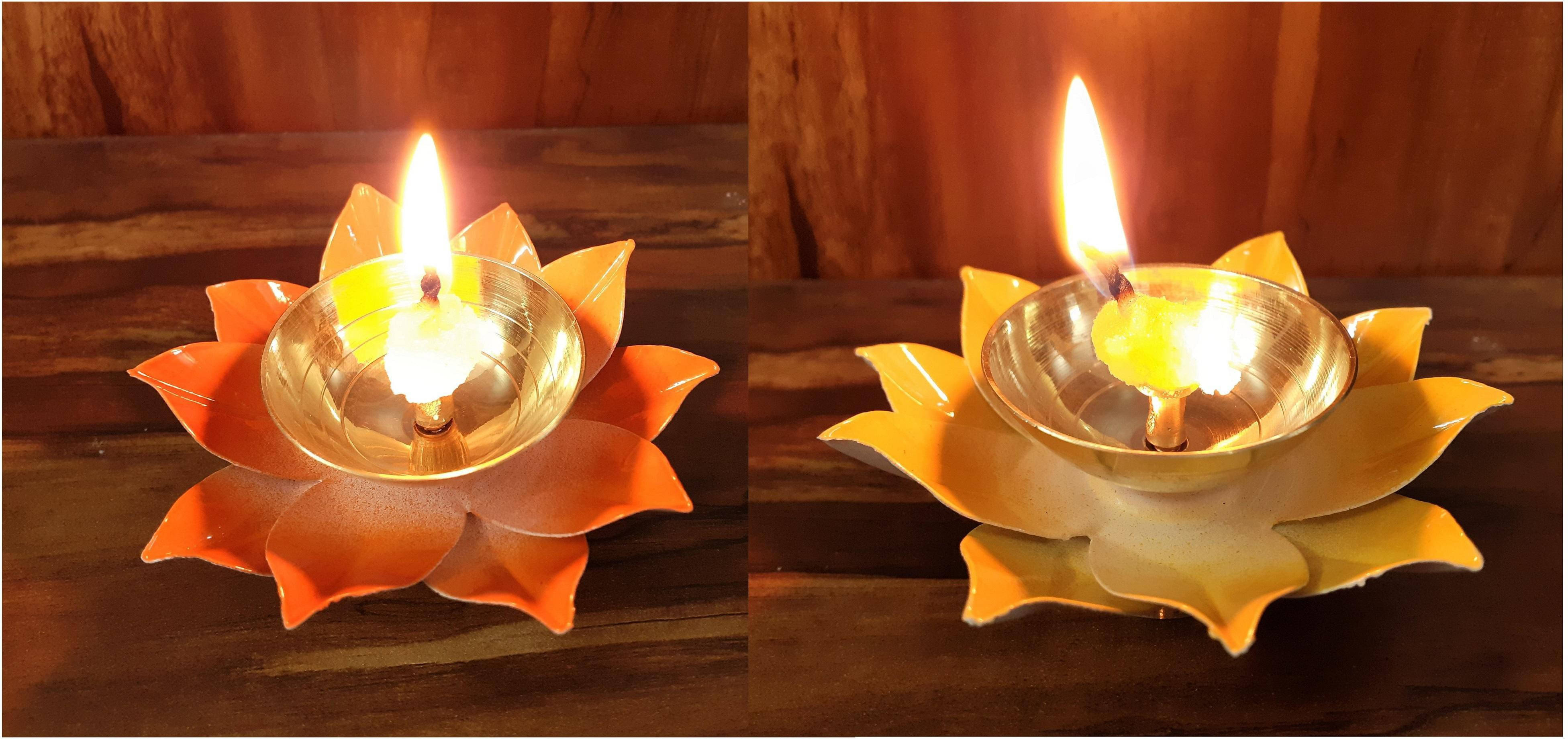     			Spreading Smiles Iron Table Diya - Pack of 2