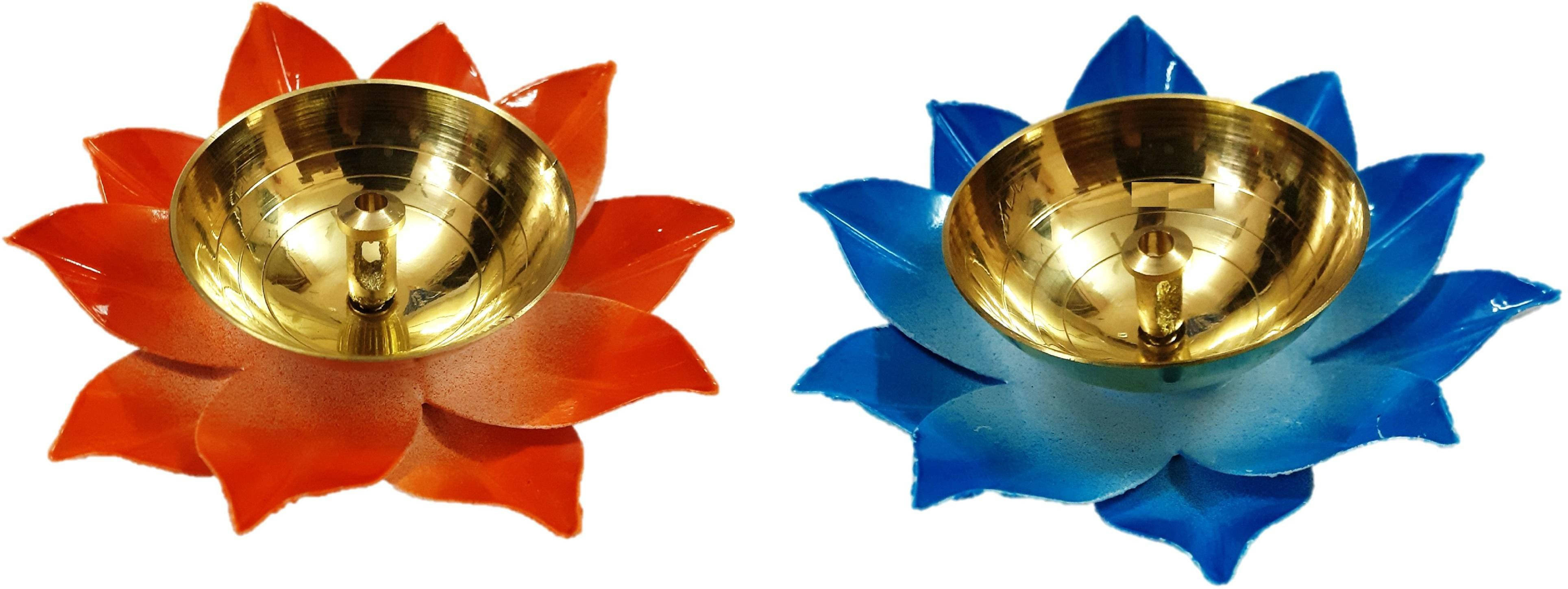     			Spreading Smiles Iron Table Diya - Pack of 2