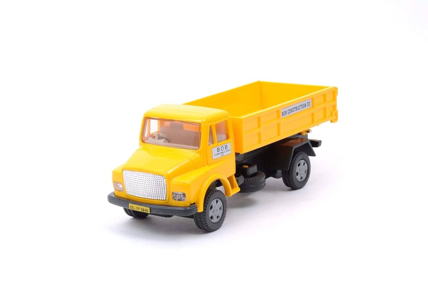     			Thermoplastic Polyurethane Telco Dumper Pull Back Truck, 1 Pull Back Truck, Multicolour