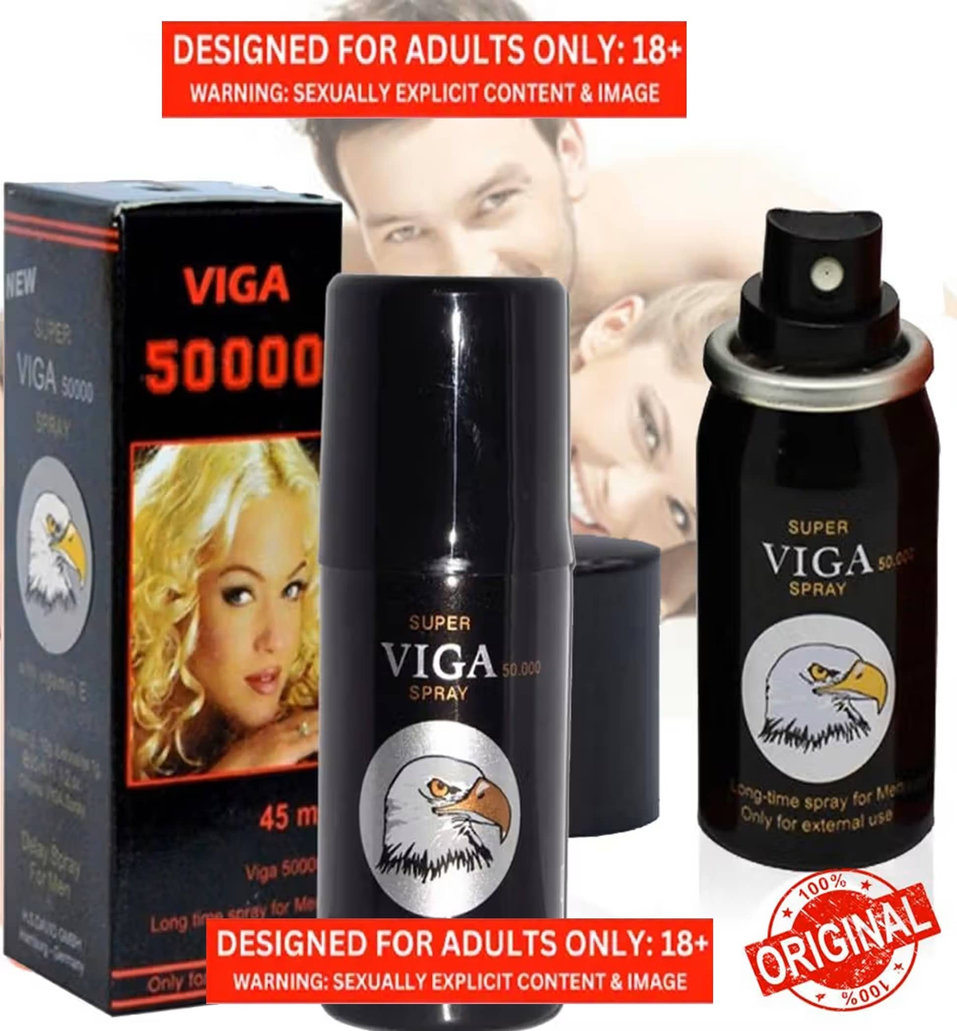 VIGA 50000 STRONG DELAY SPRAY FOR MEN