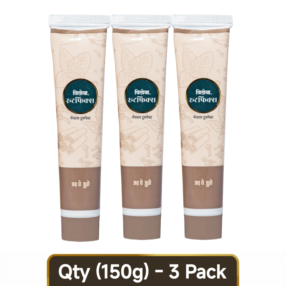     			Vithoba Whitening Toothpaste Pack of 3