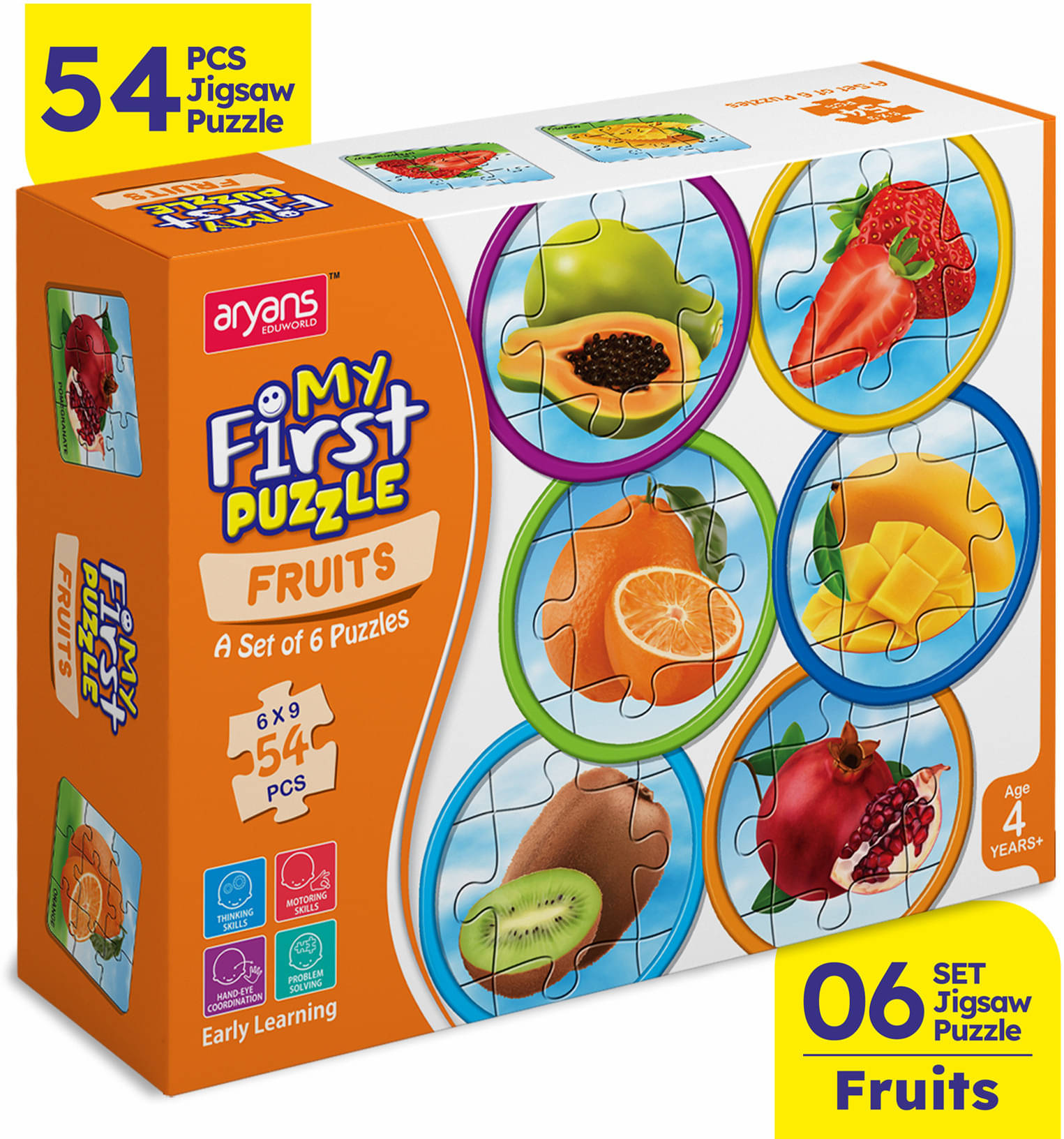 YUIOP − My First Puzzle - Jigsaw Puzzles for Kids - Explore Fruits - Fun & Learn YUIOP − My First Puzzle - Jigsaw Puzzles for Kids - Explore Fruits - Fun & Learn