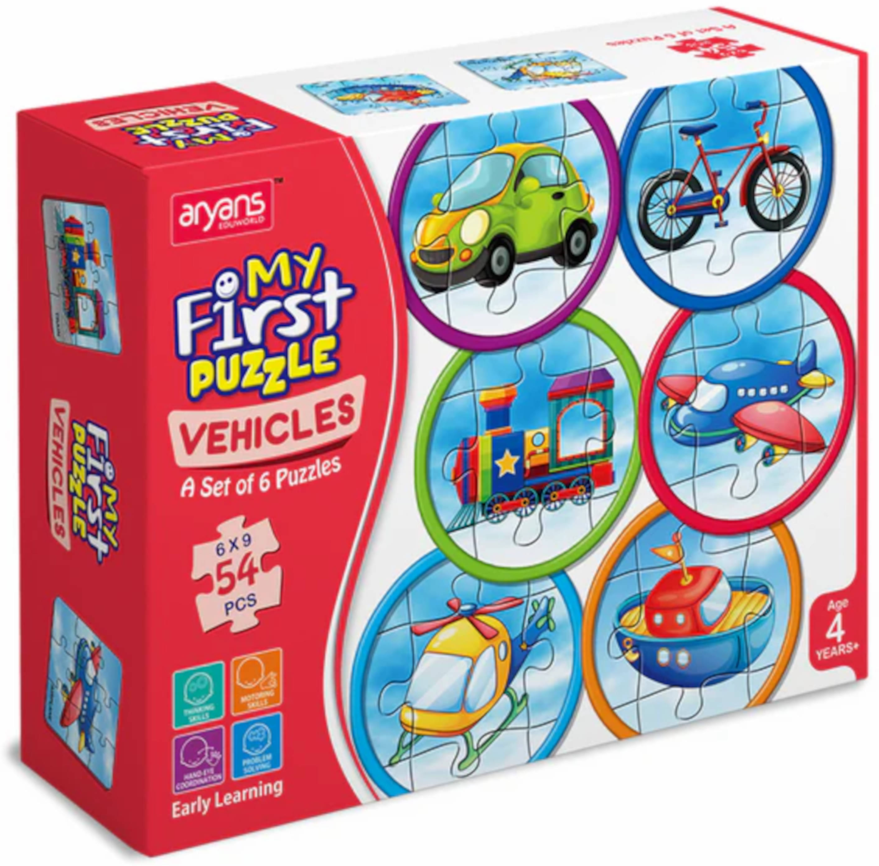 YUIOP − My First Puzzle - Jigsaw Puzzles for Kids - Explore Vehicles - Fun & Learn YUIOP − My First Puzzle - Jigsaw Puzzles for Kids - Explore Vehicles - Fun & Learn
