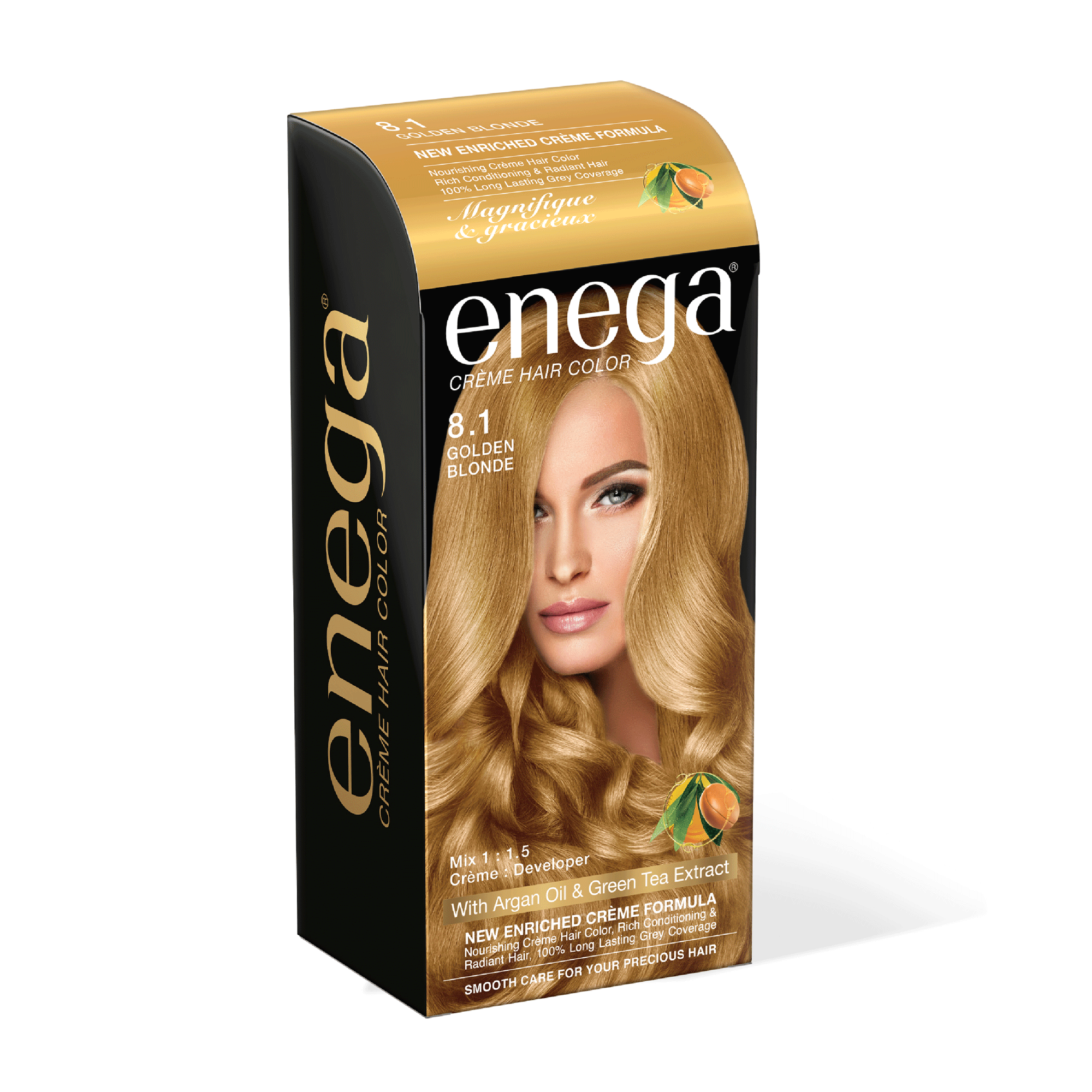 enega Cruelty Free Semi Permanent Hair Color 150 g Golden Blonde     			enega Cruelty Free Semi Permanent Hair Color 150 g Golden Blonde