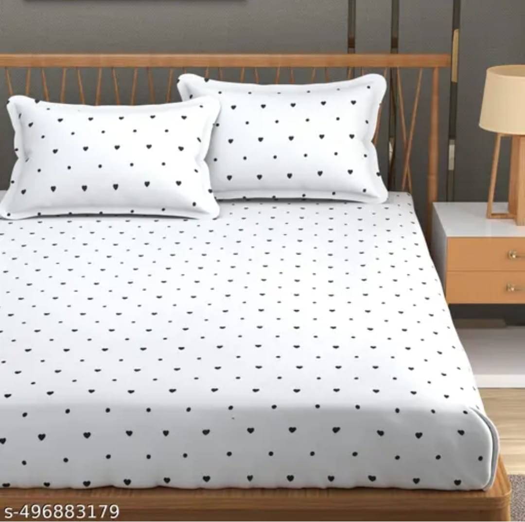     			homdazal Microfibre Abstract Fitted ( Queen Size ) - Multi