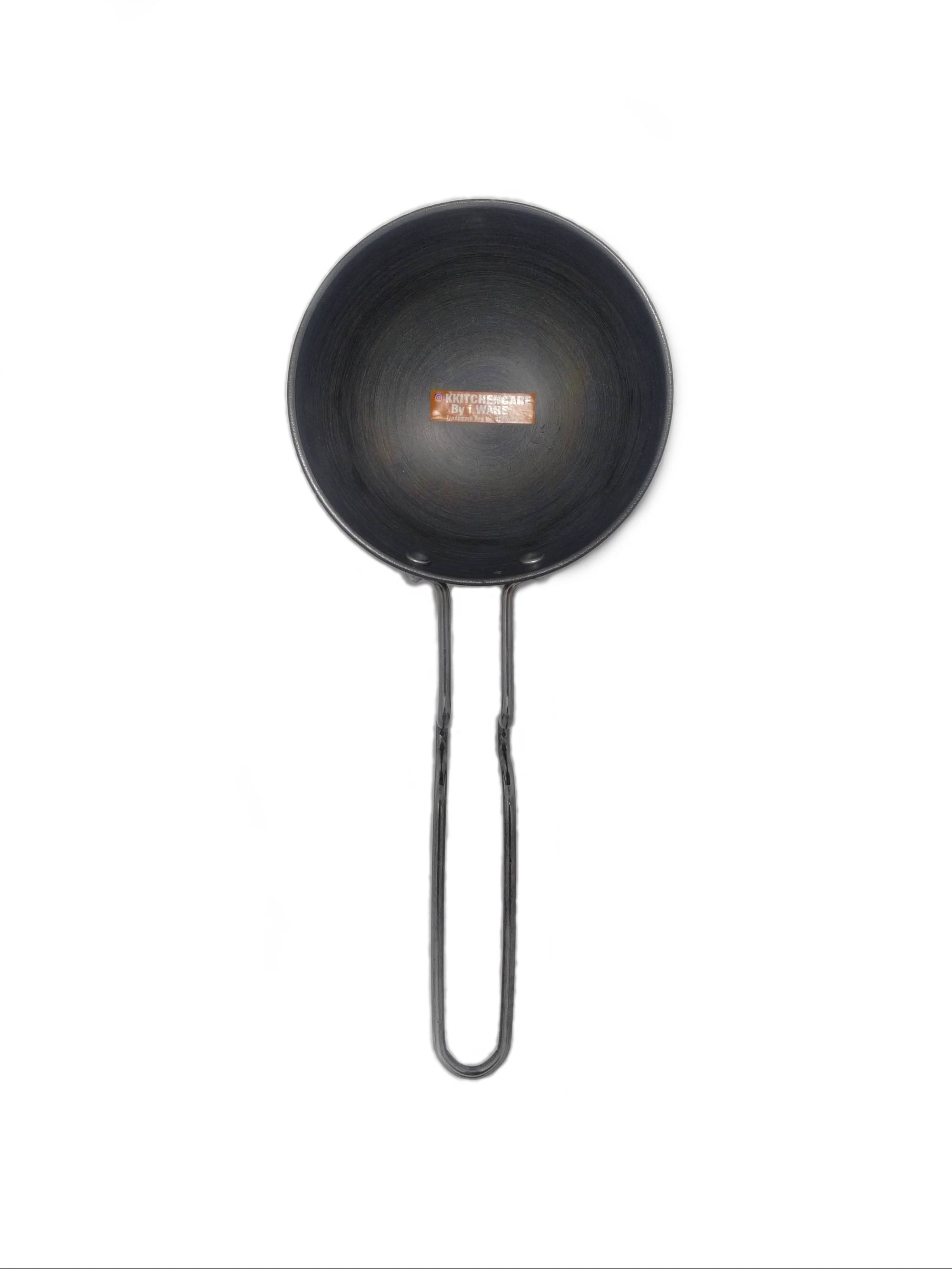     			iWARE HeatingPan Hard Anodized Hard Anodised Tadka Pan Heavy Bottom without Lid 12 cm Diameter 0.5 Ltr