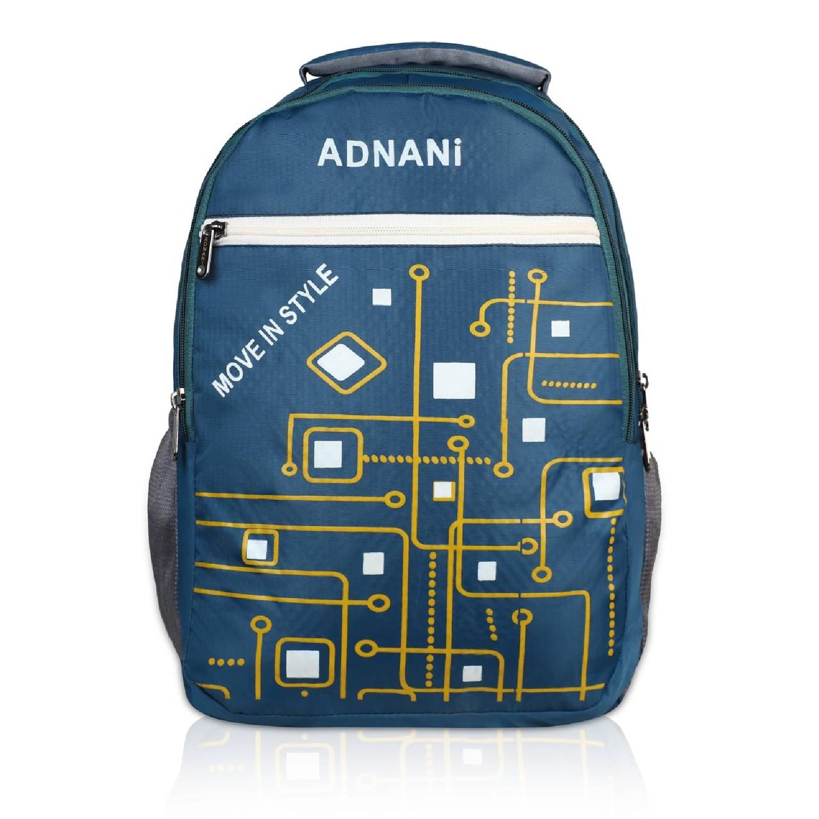 ADNANi 45 Ltrs Polyester Backpack *For Boys & Girls ( Green ) ADNANi 45 Ltrs Polyester Backpack *For Boys & Girls ( Green )