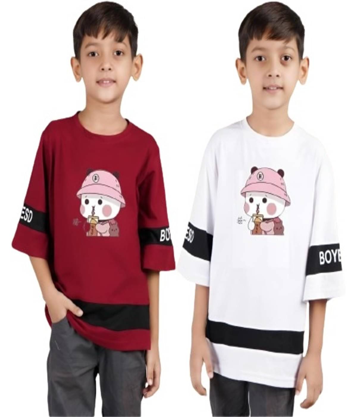     			ALL Pack of 1 Boys Cotton Blend Polo T-Shirt ( White )