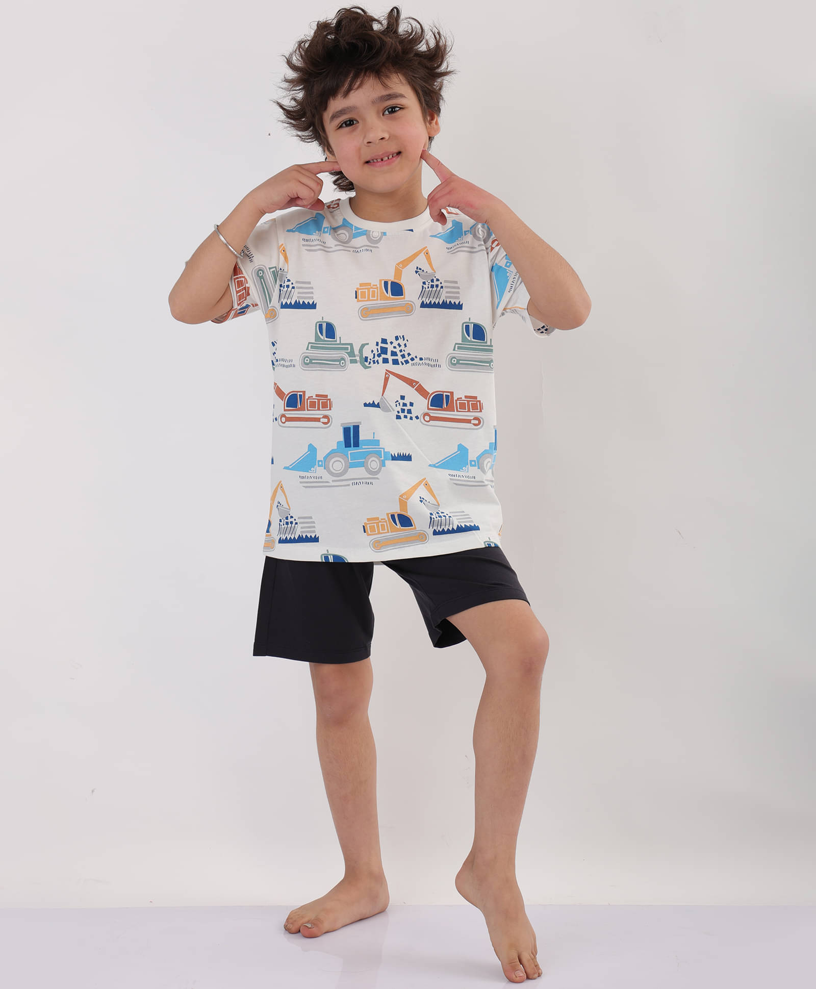 ANTHRILO Pack of 1 Baby Boys 100% Cotton Nightsuit Set ( White ) ANTHRILO Pack of 1 Baby Boys 100% Cotton Nightsuit Set ( White )