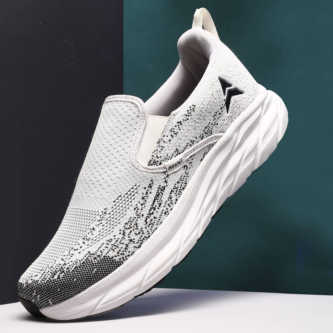 Avant GeoStride Light Grey Men's Sports Running Shoes - Sports Shoes | Buy online on ZillyBuy