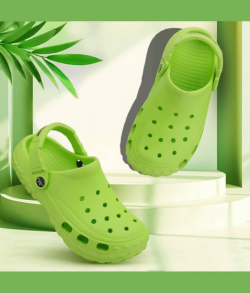 Bersache - Green Boy's Clogs ( 1 Pair ) - Casual Shoes | Buy online on ZillyBuy