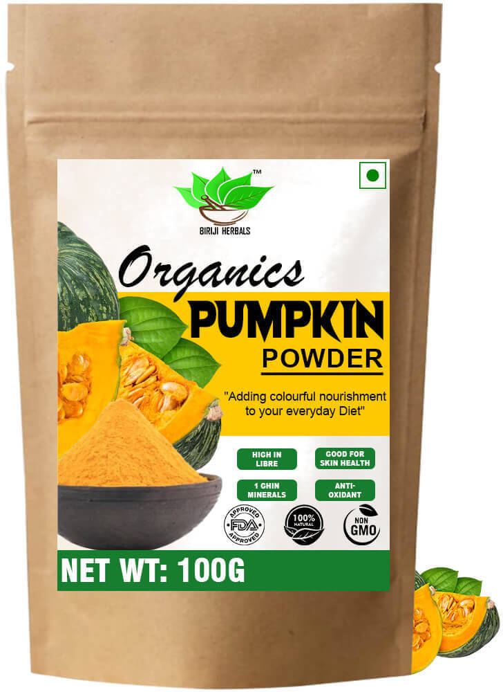     			Birji Herbals ORGANICS PUMPKIN POWDER (100g)