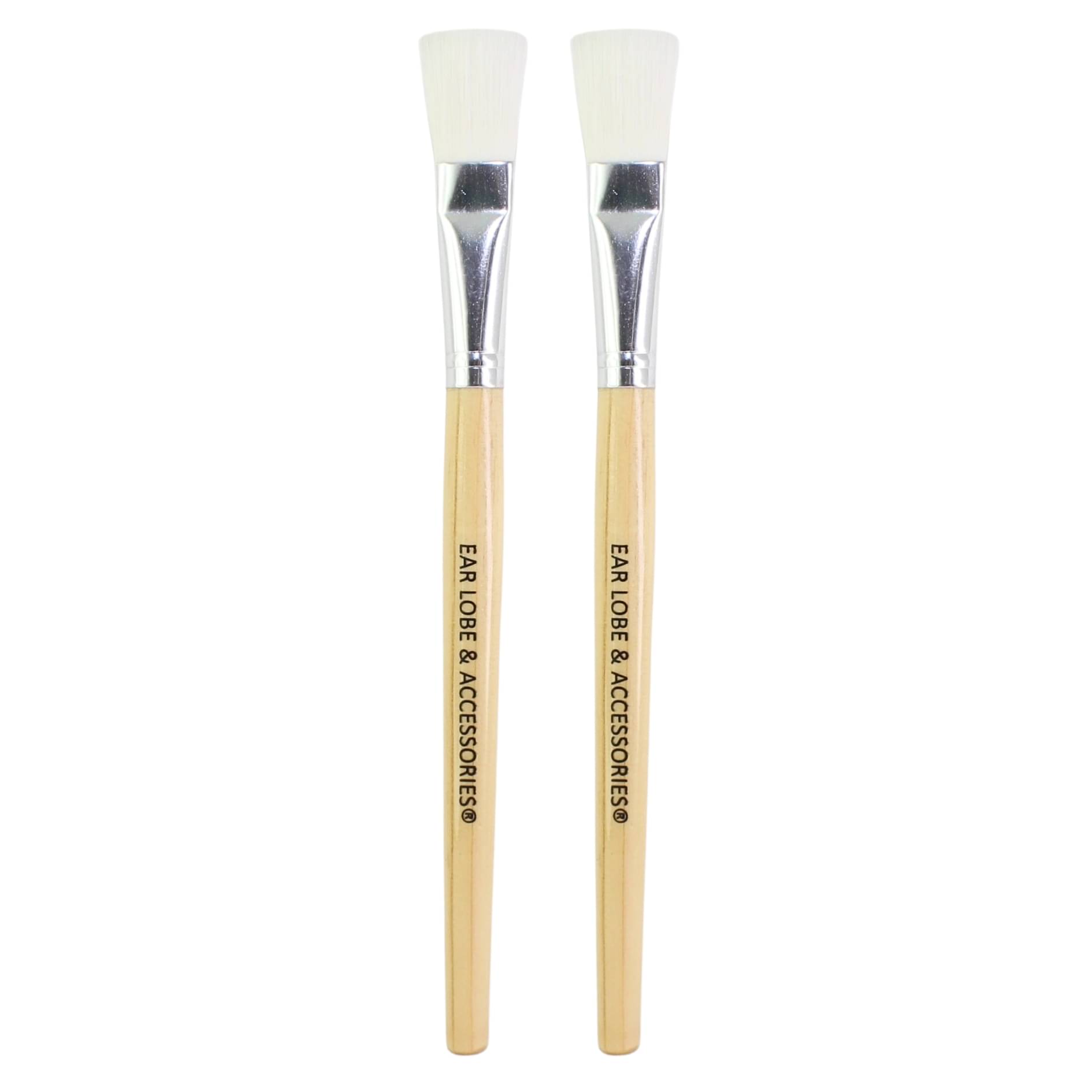 Ear Lobe & Accessories Face Pack/Mask Brush for Men/Women Face Contour Brush 2 Pcs 125 g Ear Lobe & Accessories Face Pack/Mask Brush for Men/Women Face Contour Brush 2 Pcs 125 g