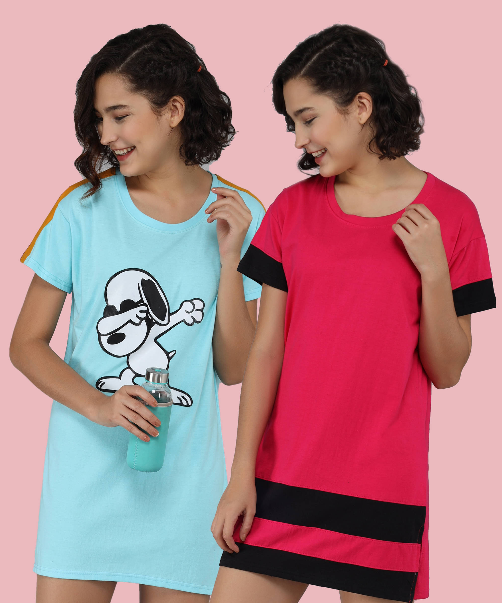     			GRAND MALBORK Women Cotton Printed Regular Fit Round Neck T-Shirt ( Multicolor )