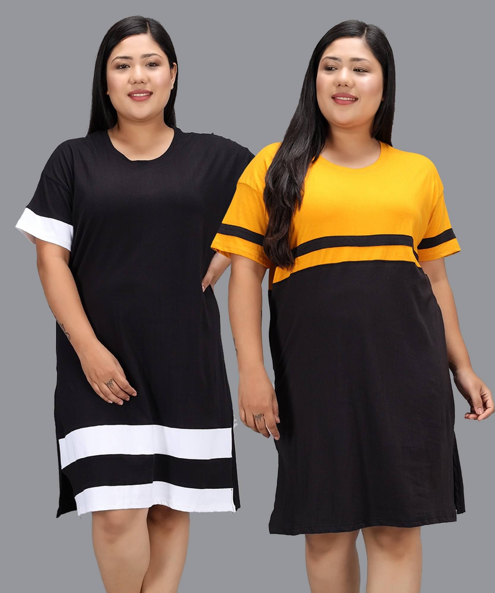     			GRAND MALBORK Women Cotton Printed Regular Fit Round Neck T-Shirt ( Multicolor )