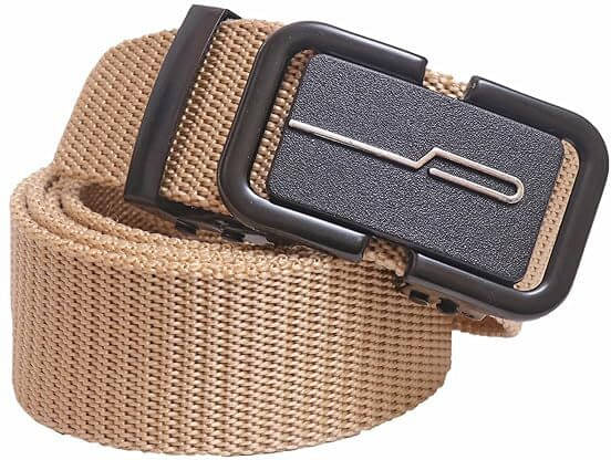 JDL - Beige Nylon Men's Casual Belt ( Pack of 1 ) JDL - Beige Nylon Men's Casual Belt ( Pack of 1 )